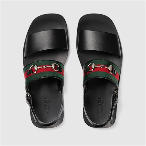 mens sandal gucci|gucci men's formal sandals.